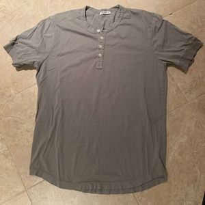 Buck Mason 3/4 button t-shirt